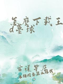 怎么下载王者3d台球