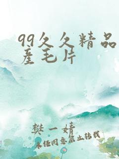 99久久精品国产毛片