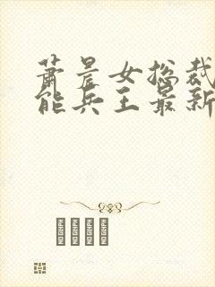 萧晨女总裁的全能兵王最新