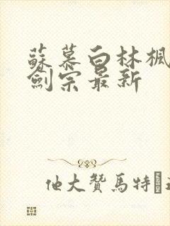 苏慕白林枫神霄剑宗最新