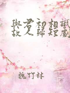 与君初相识恰似故人归短剧免费播放