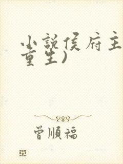 小说侯府主母(重生)