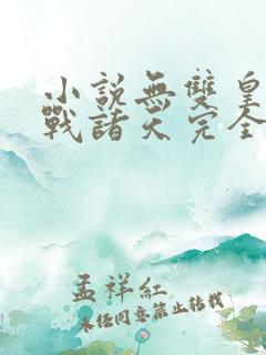 小说无双皇子征战诸天完全版