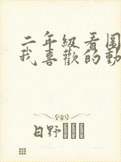 二年级看图写话我喜欢的动画片