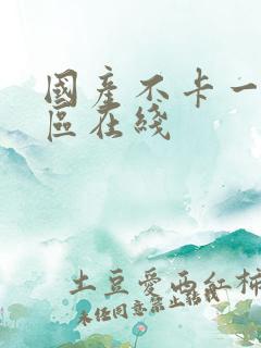 国产不卡一区二区在线