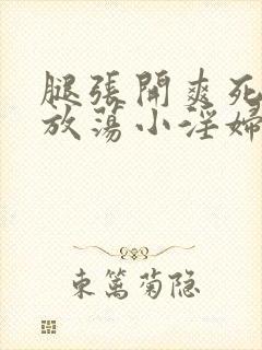 腿张开爽死你个放荡小淫妇在线观看