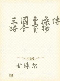 三国曹操传全攻略全宝物