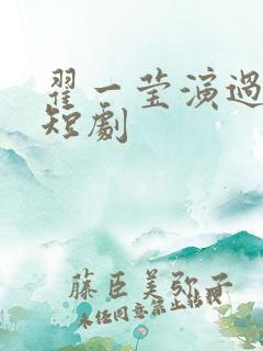 翟一莹演过哪些短剧