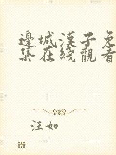 边城汉子免费全集在线观看