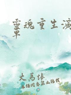 灵魂重生演员名单