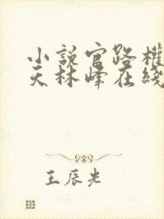 小说官路权势滔天林峰在线阅读