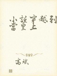 小说穿越到古代当皇上