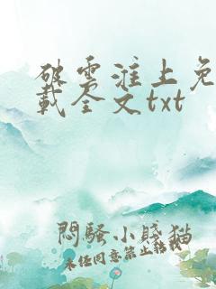 破云淮上免费下载全文txt