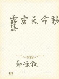 霹雳天命动漫全集