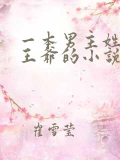 一本男主姓萧是王爷的小说