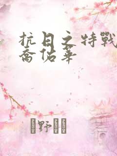 抗日之特战兵王乔佑华