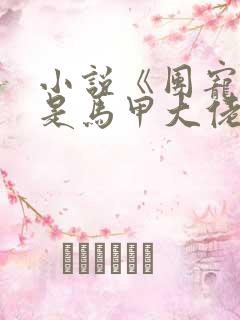 小说《团宠妹妹是马甲大佬》