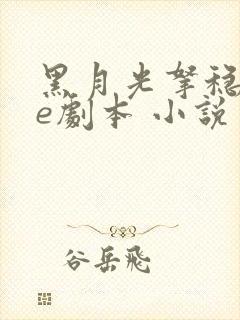 黑月光拿稳了be剧本 小说