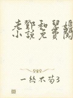 老邓和儿媳妇的小说免费阅读