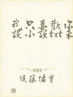 我只喜欢你的人设小说txt未删减