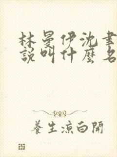 林曼伊沈聿川小说叫什么名字