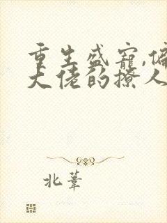 重生盛宠,偏执大佬的撩人甜妻