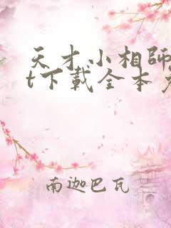 天才小相师txt下载全本免费