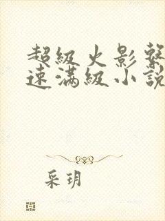 超级火影系统神速满级小说