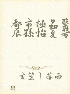 都市极品医神叶辰孙怡夏若雪小说正版免费