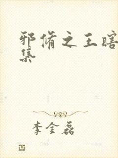 邪修之王瞎子全集