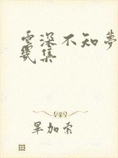 云深不知梦更新几集