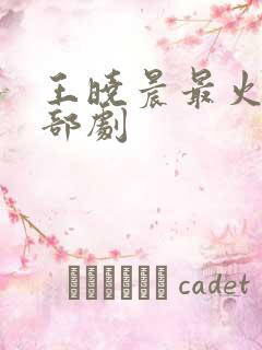 王晓晨最火的三部剧