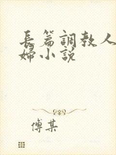 长篇调教人妻美妇小说