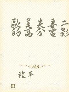 欧美夫妻二人看的高分电影