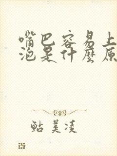 嘴巴容易上火起泡是什么原因