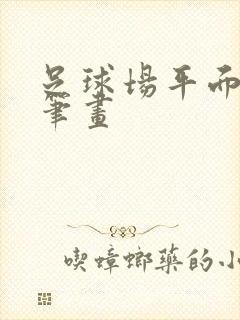 足球场平面图简笔画