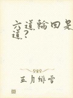 六道轮回是哪六道?