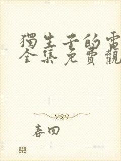 独生子的电视剧全集免费观看