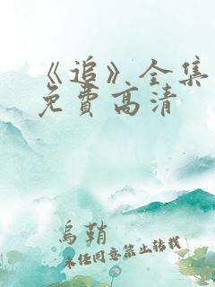 《追》全集观看免费高清