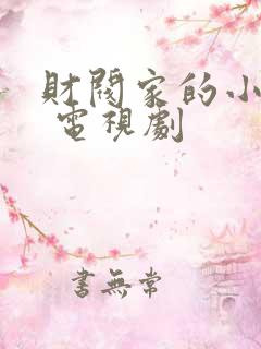 财阀家的小儿子 电视剧