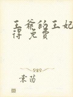 王爷的王妃惹不得 免费