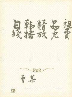 日韩精品视频在线播放免费