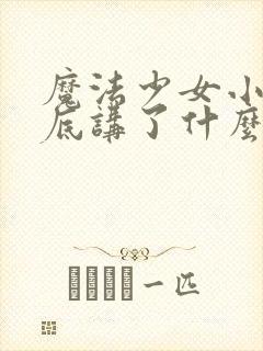 魔法少女小圆到底讲了什么