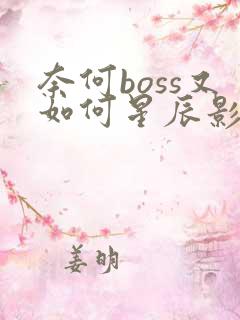 奈何boss又如何星辰影院
