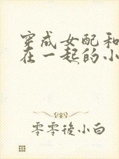 穿成女配和男主在一起的小说