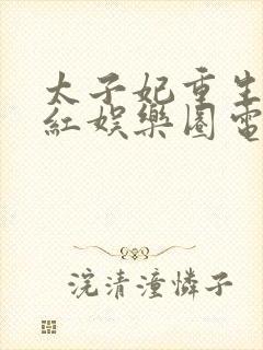 太子妃重生后爆红娱乐圈电子书下载txt