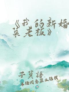 《我的新婚妻子菜老板》
