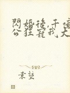 闪婚后,千亿老公狂宠我大结局