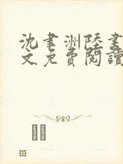 沈聿洲陆书苒全文免费阅读最新章节