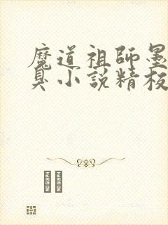 魔道祖师墨香铜臭小说精校版全集txt